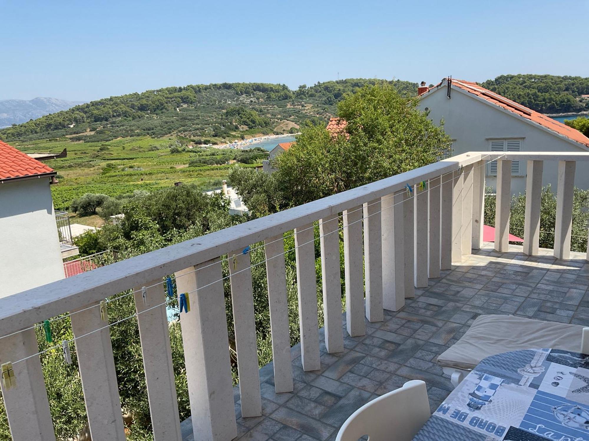 Villa Bella Vista Lumbarda Exterior foto