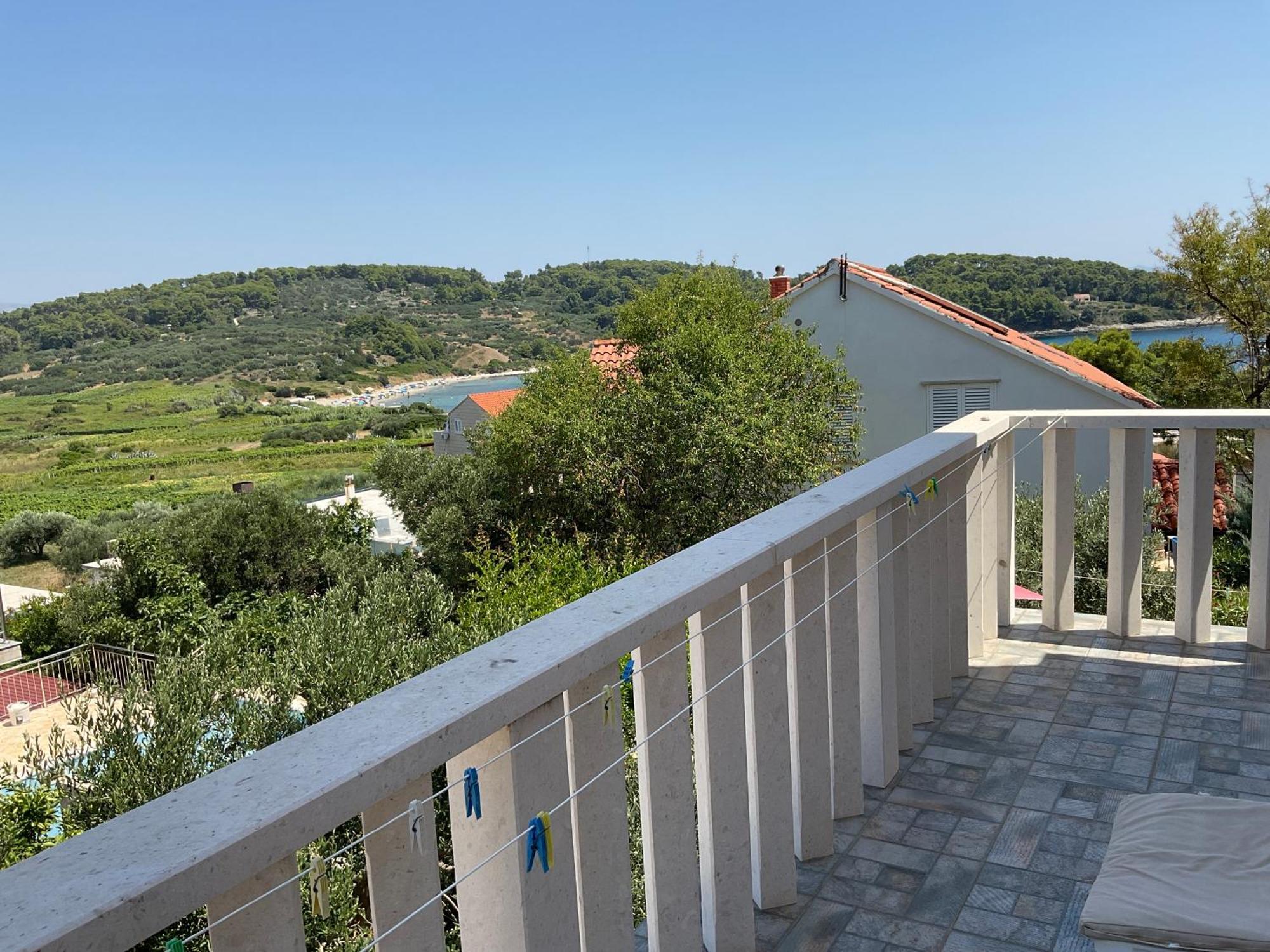Villa Bella Vista Lumbarda Exterior foto